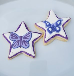 GF Butterfly Star Cookies