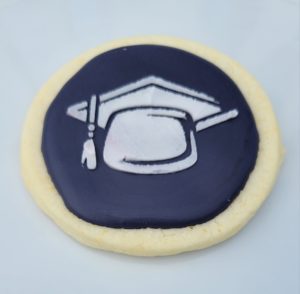 GF Graduation Themed Sugar Cookie