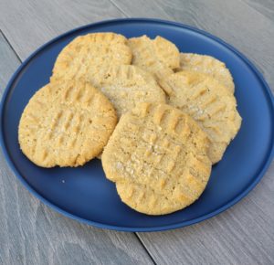 GF Classic Peanut Butter Cookies