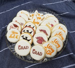 GF Graduation Themed Sugar Cookies