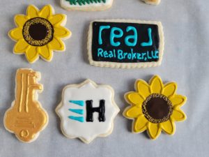 Realty Themed Cookies to celebrate a local realtor.