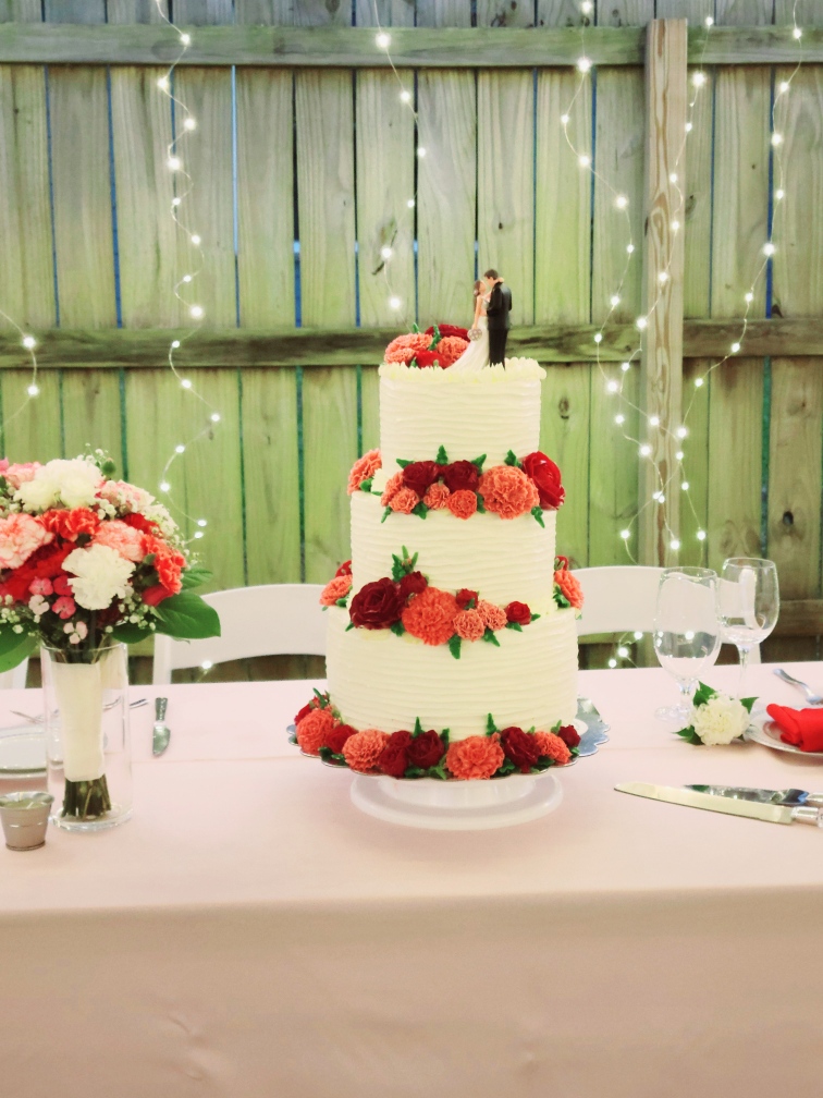 Three Tier Wedding Cake