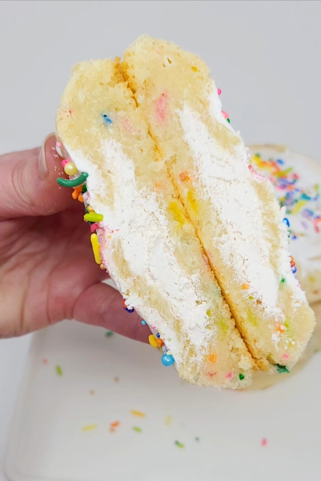 OUTRAGEOUS stuffed cookie